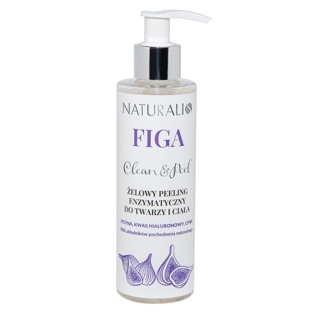 Przejdź do produktu NOWOŚĆ!  NATURALIS FIGA Clean & Peel Żelowy Peeling Enzymatyczny Do Twarzy i Ciała
