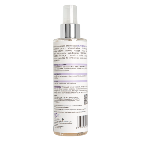 Przejdź do produktu NATURALIS FIGA Clean & Peel Tonizująca Mgiełka Do Twarzy