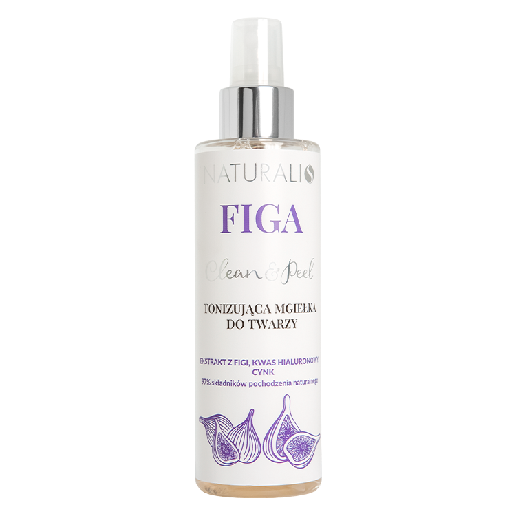 tonizująca mgiełka do twarzy NATURALIS FIGA Clean&Peel